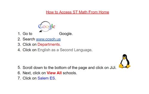 How to Access ST Math Home 